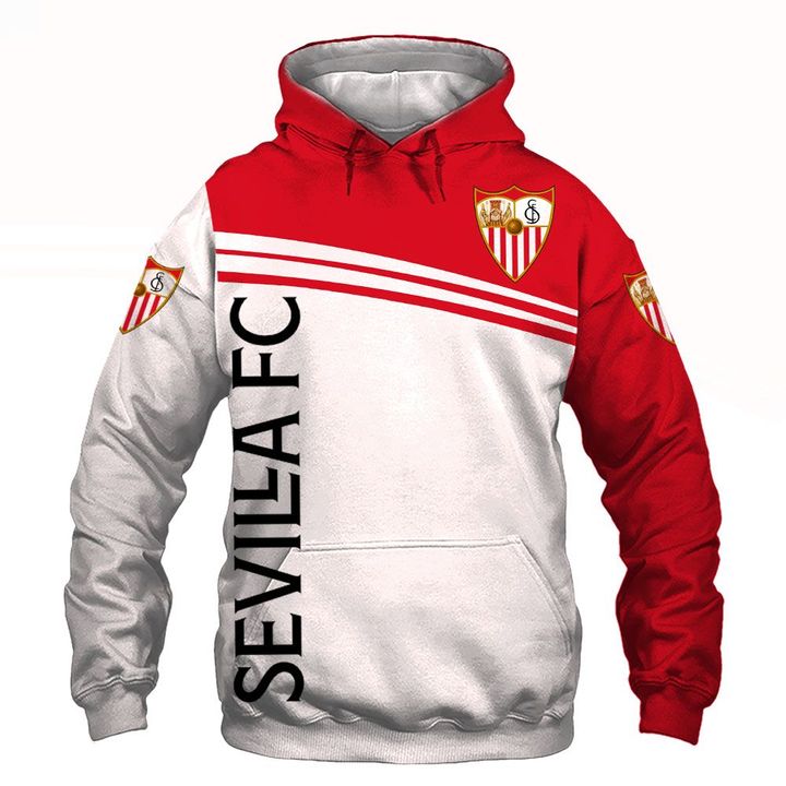 Sevilla Full Printing Hoodie, Zip Hoodie, Down Jacket, Polo, Sweatshirt, T-Shirt