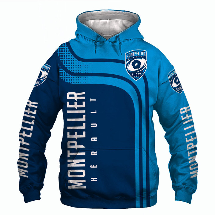Montpellier H�rault Rugby 3D Full Printing PTDA4511