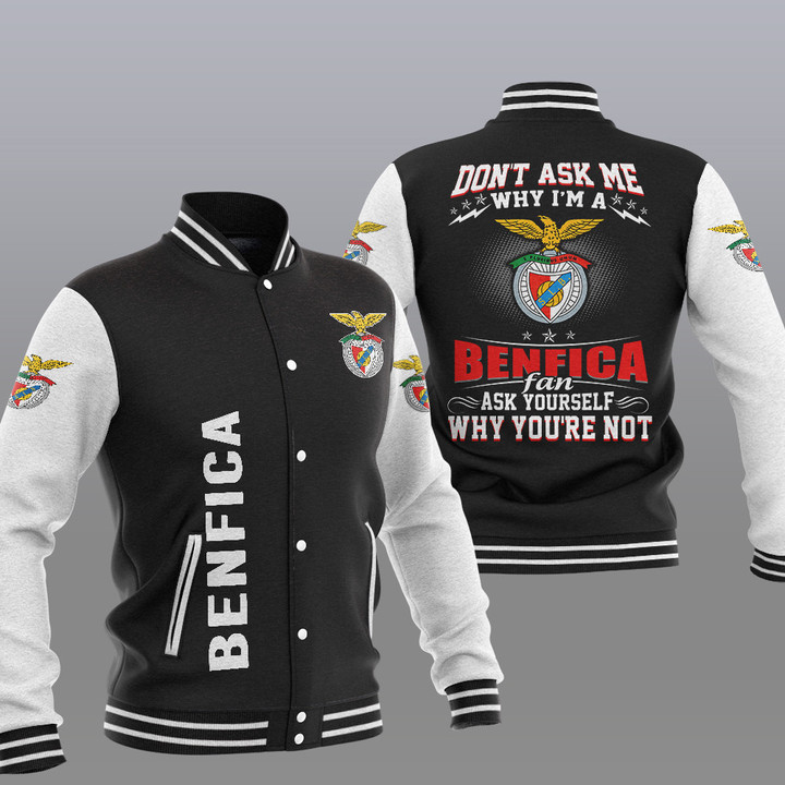 Benfica Don't ask me Baseball Jacket PTDA4592