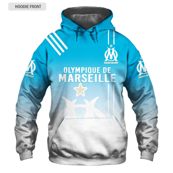 Marseille 3D Full Printing Custom Name and Number PTDA5064