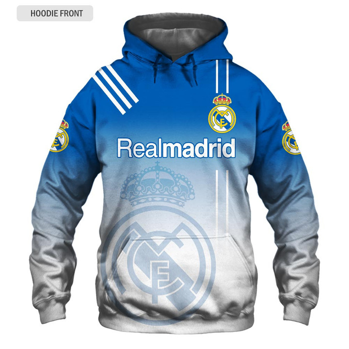 Real Madrid 3D Full Printing Custom Name and Number PTDA5067