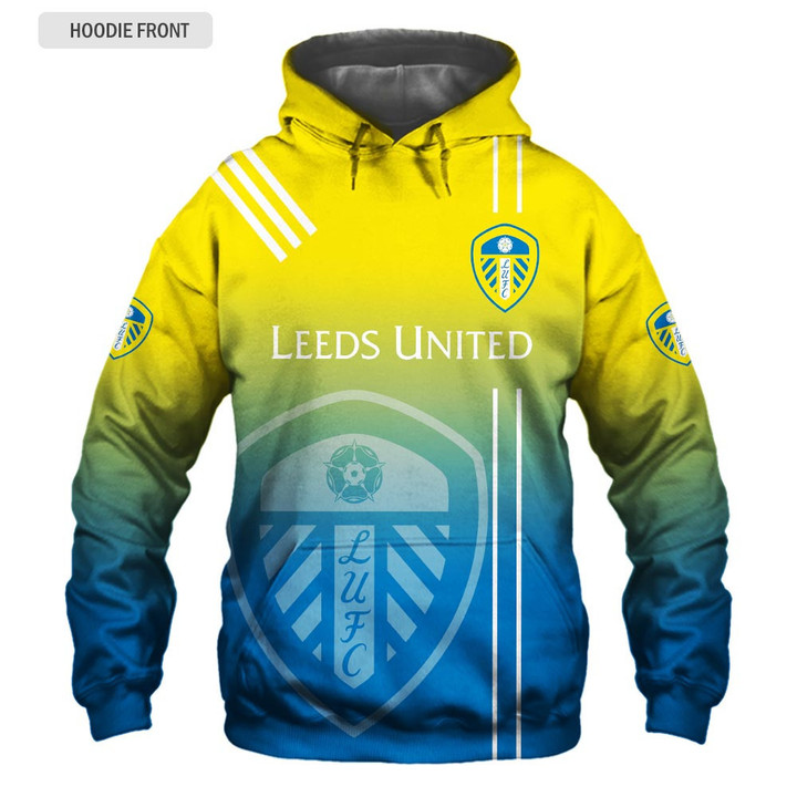 Leeds United 3D Full Printing Custom Name and Number PTDA5072