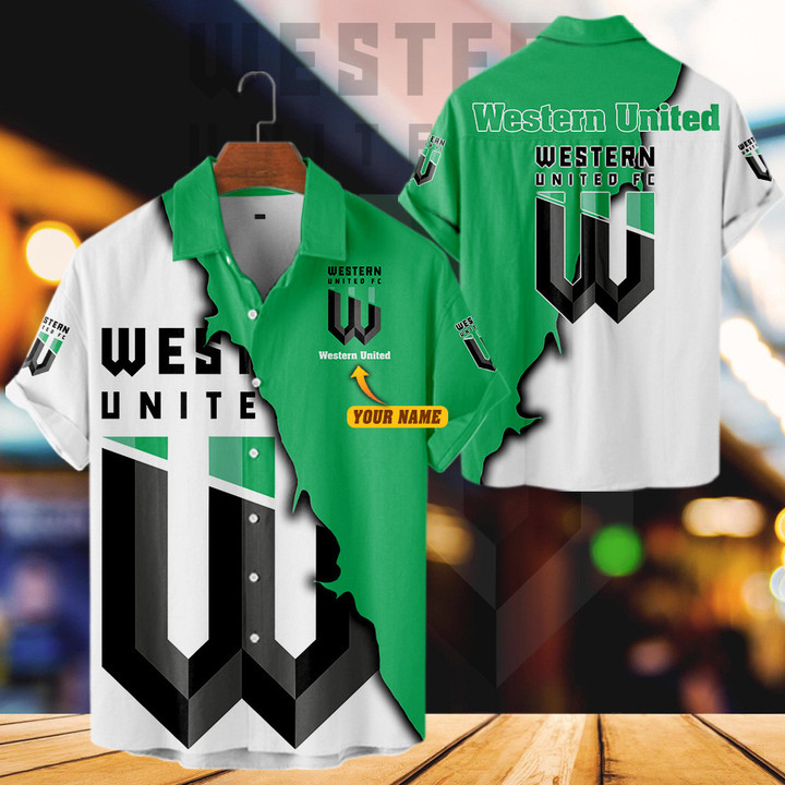 Western United 3D Button Shirt PGMA3947