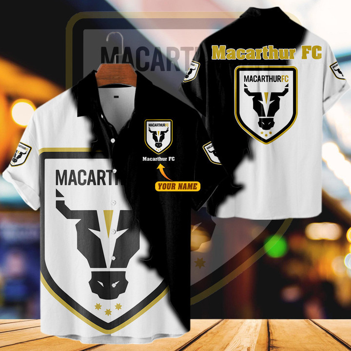 Macarthur FC 3D Button Shirt PGMA3939