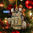 ARMY Christmas Ornament | Custom Shaped Ornament | Custom Name V1