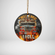 Firefighter Chrismas Ornament |This is how i roll V1