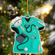NURSE Christmas Ornament | Custom Shaped Ornament V4