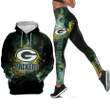 NFL Green Bay Packers 3D All Over Printed Combo Hoodie + Legging DA18122103
