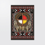 Native American Poster Canvas