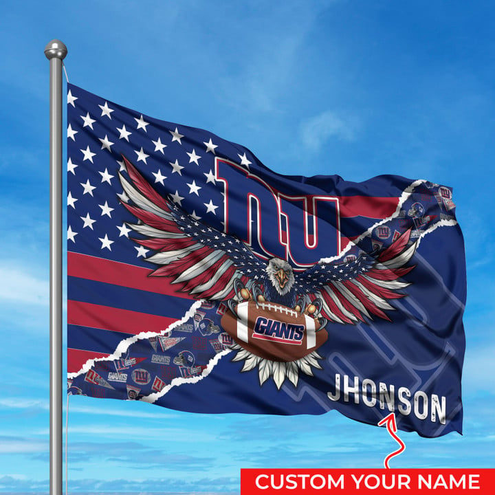 New York Giants NFL-Custom Flag 3x5ft For This Season D27270