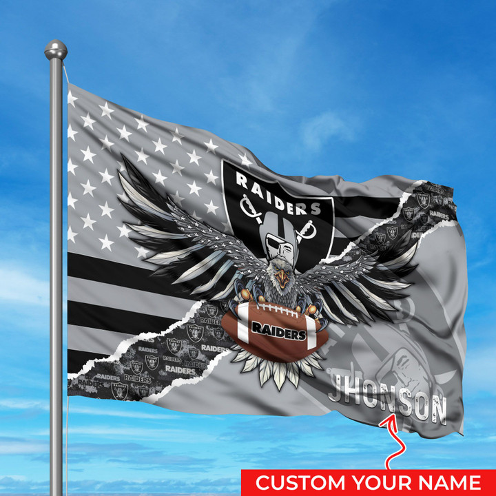 Oakland Raiders NFL-Custom Flag 3x5ft For This Season D27270