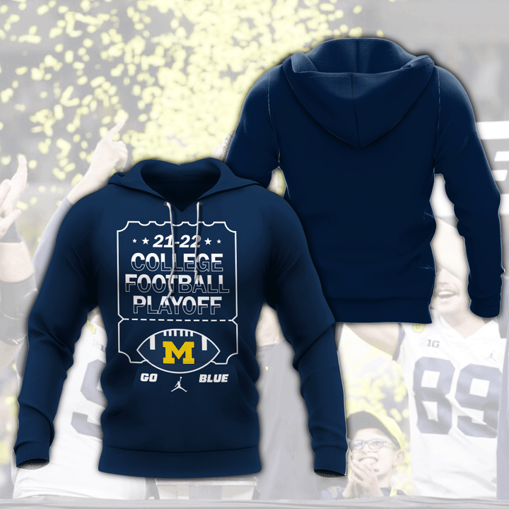 Michigan Wolverines 3D Over Printed Shirt