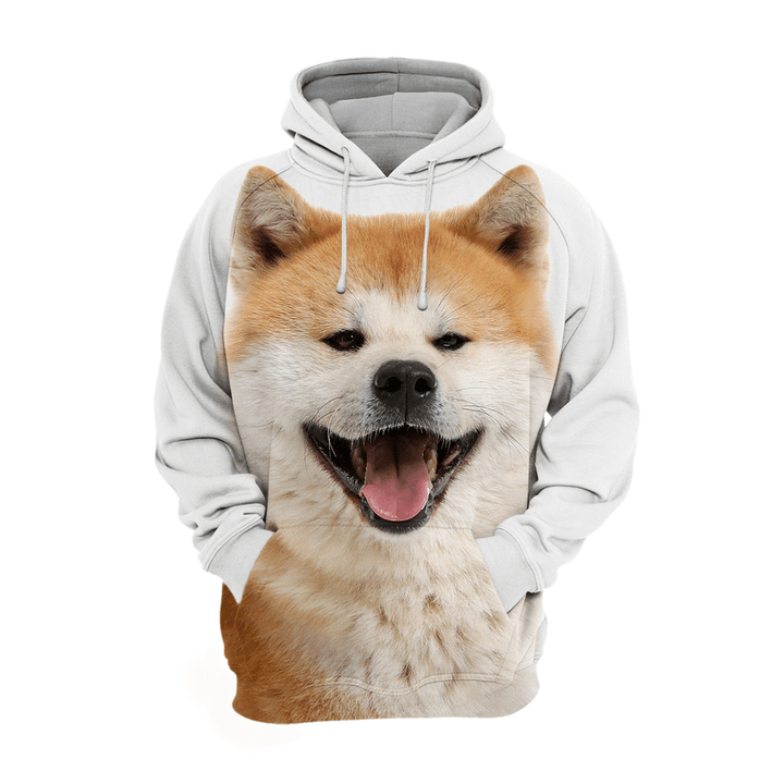 Unisex 3D Graphic Hoodies Animals Dogs Shiba Inu Akita Cute