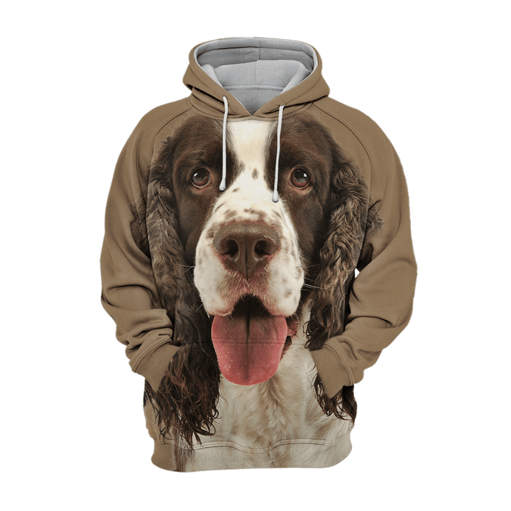 Unisex 3D Graphic Hoodies Animals Dogs English Cocker Spaniel Adorable
