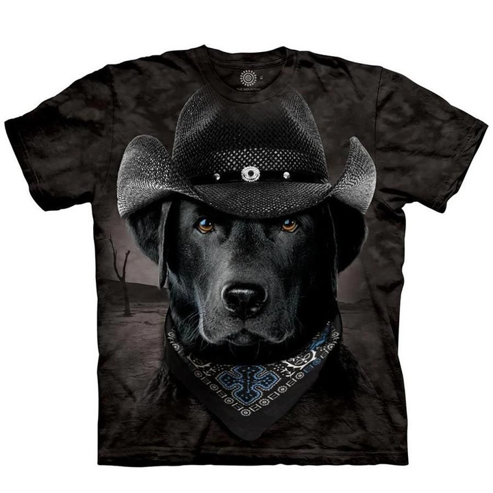 Cowboy Labrador - Adult&Kids Unisex T-Shirt