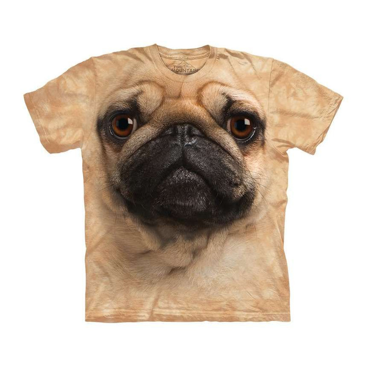 Pug-Dog T-Shirt- Adult&Kids Unisex T-Shirt
