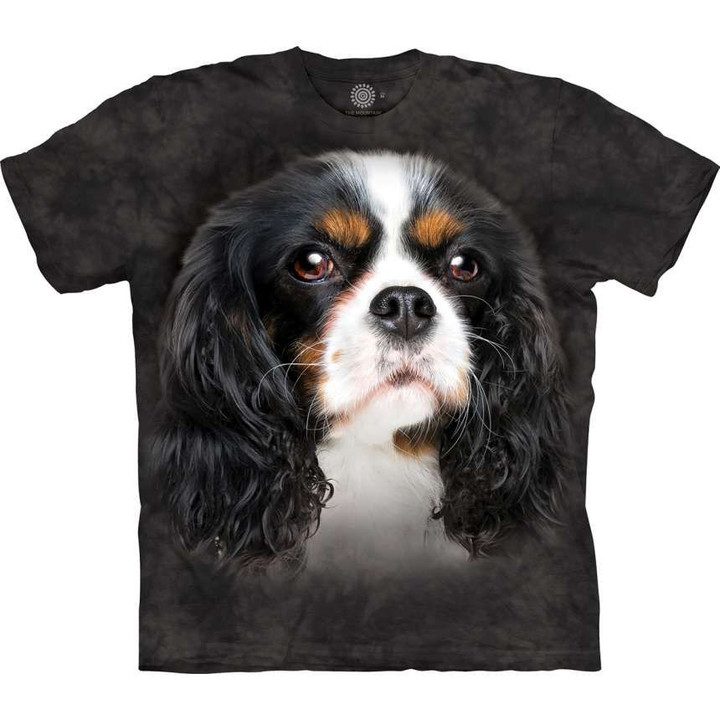 Cute Cavalier Spaniel T-Shirts- Adult&Kids Unisex T-Shirt
