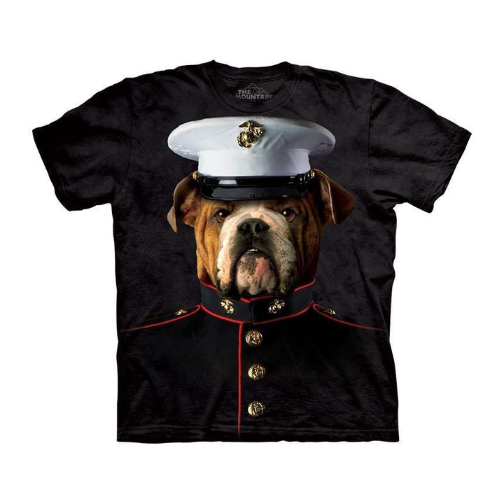 Bulldog Marine T-Shirt- Adult&Kids Unisex T-Shirt