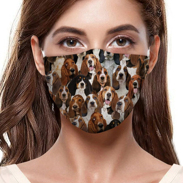 You Will Have A Bunch Of Basset Hounds F-Mask