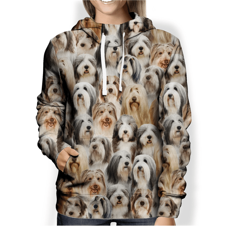 You Will Have A Bunch Of Bearded Collies - Hoodie V1