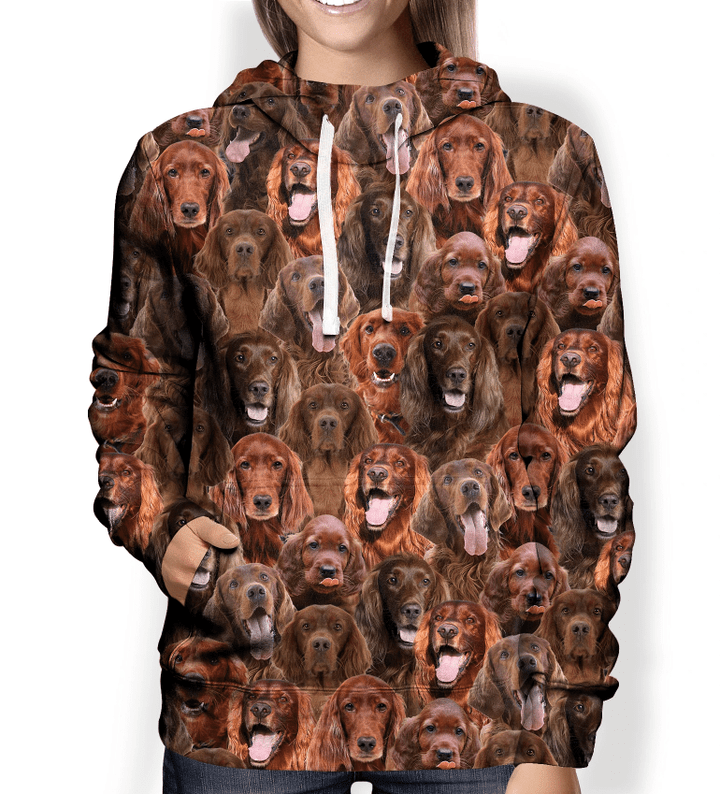 You Will Have A Bunch Of Irish Setters - Hoodie V1