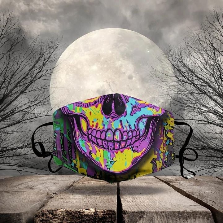 Halloween 3D Full Printing F-Mask72
