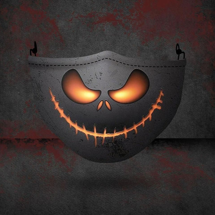 Halloween 3D Full Printing F-Mask08