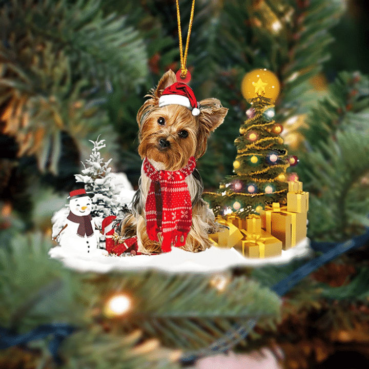 Yorkshire Terrier /Yorkie 02Christmas Ornament