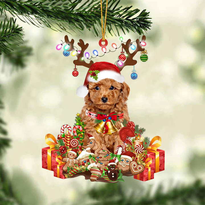 Poodle8-2022 New Release Christmas Ornament