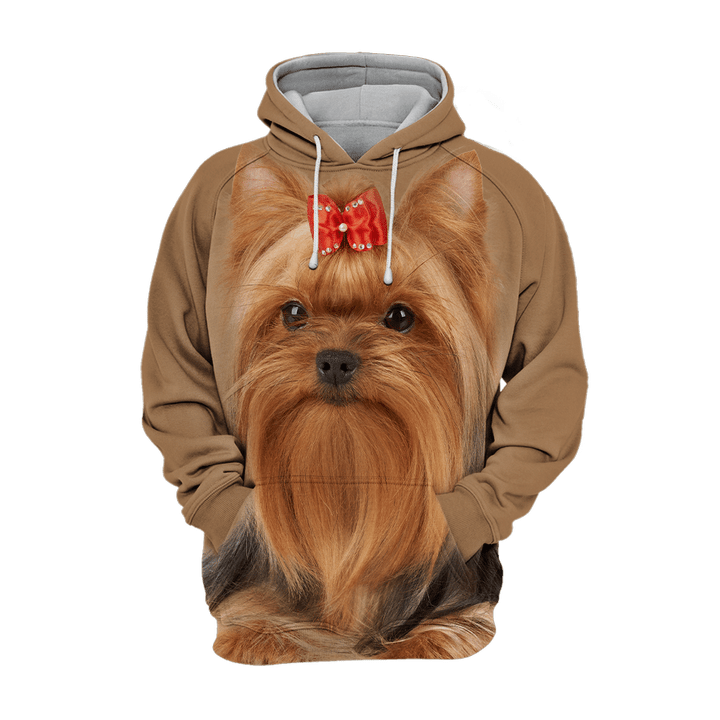 Unisex 3D Graphic Hoodies Animals Dogs Yorkshire Terrier Yorkie Adorable