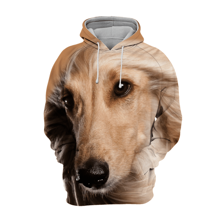 Unisex 3D Graphic Hoodies Animals Dogs Afghan Hound