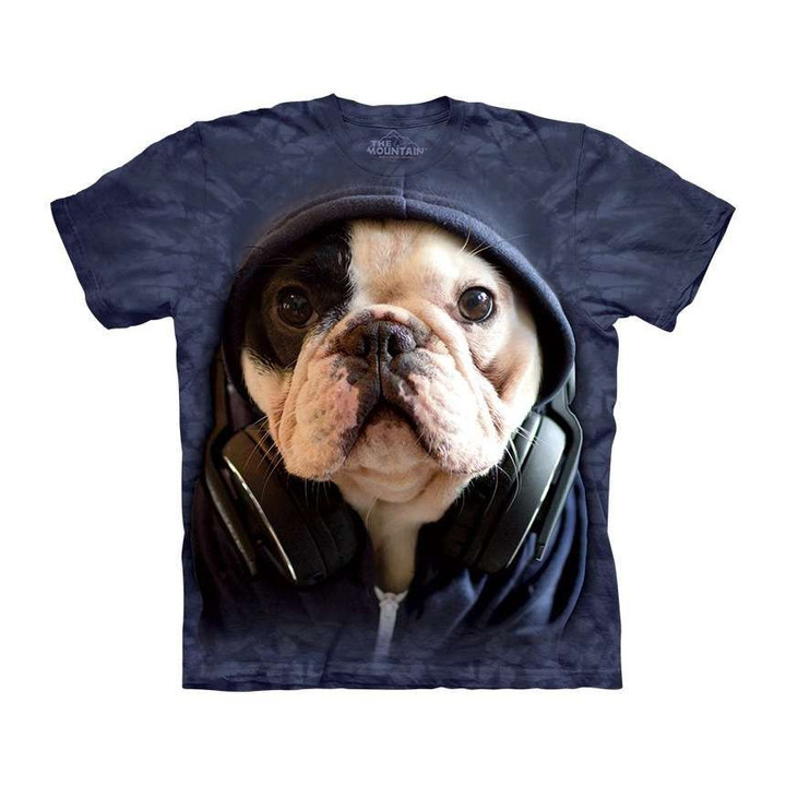 DJ Manny the Frenchie T-Shirt- Adult&Kids Unisex T-Shirt