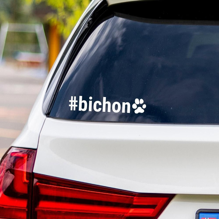 Must Love Dogs Vinyl Decal #Bichon