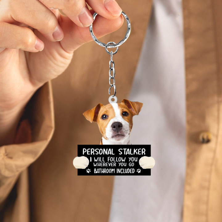 Jack Russell Terrier02 Personal Stalker Acrylic Keychain