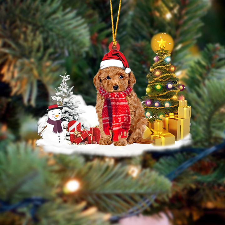 Poodle  (8) Christmas Ornament