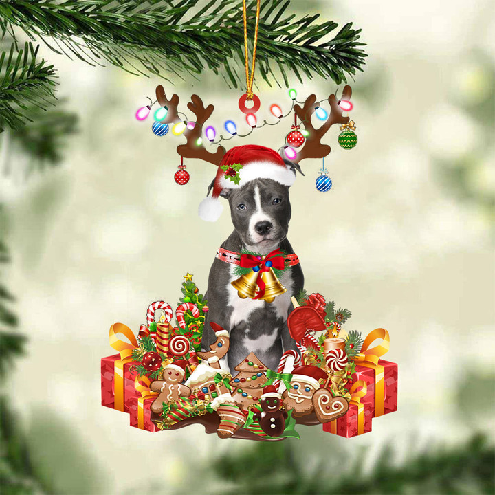 Pit Bull2 -2022 New Release Christmas Ornament