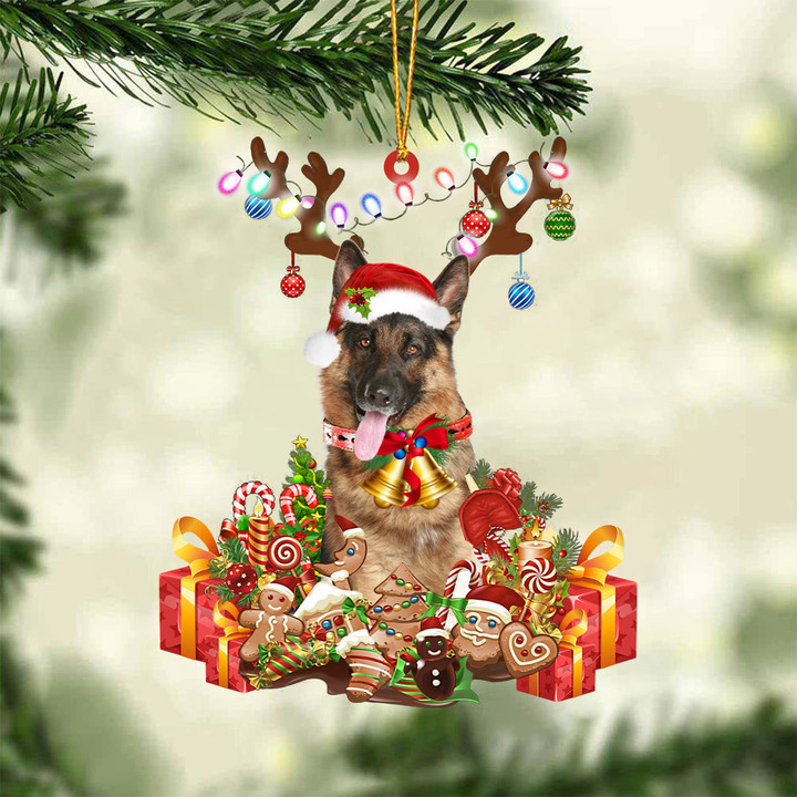 German Shepherd5 -2022 New Release Christmas Ornament
