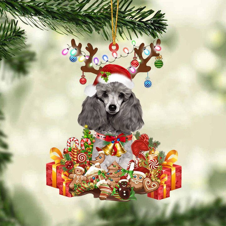 Poodle2-2022 New Release Christmas Ornament