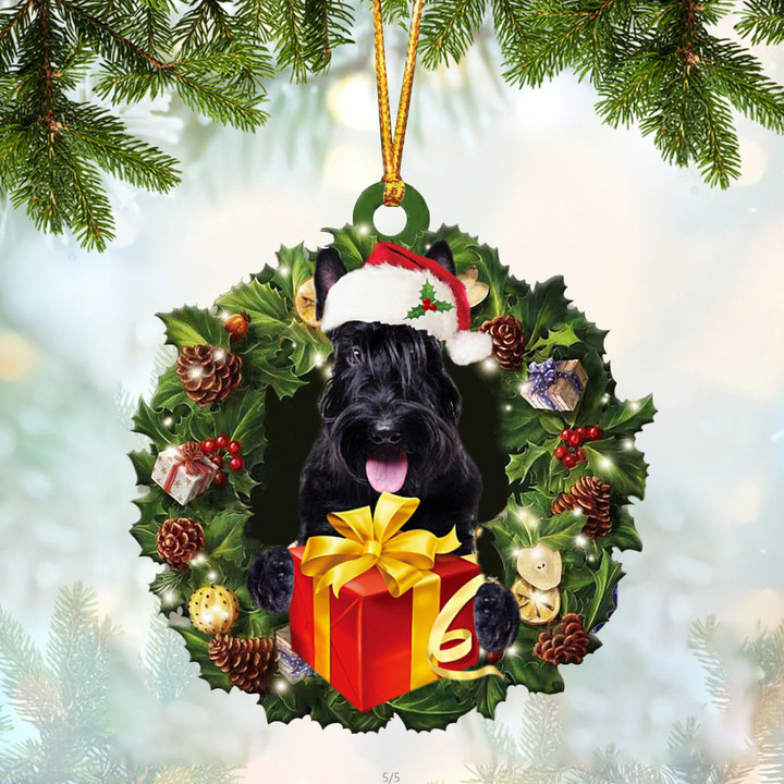 Scottish Terrier  Christmas Gift Hanging Ornament