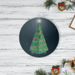 Starship Christmas Ornament 002