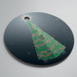 Starship Christmas Ornament 002