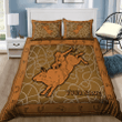Personalized Name Bull Riding Rope Bedding Set