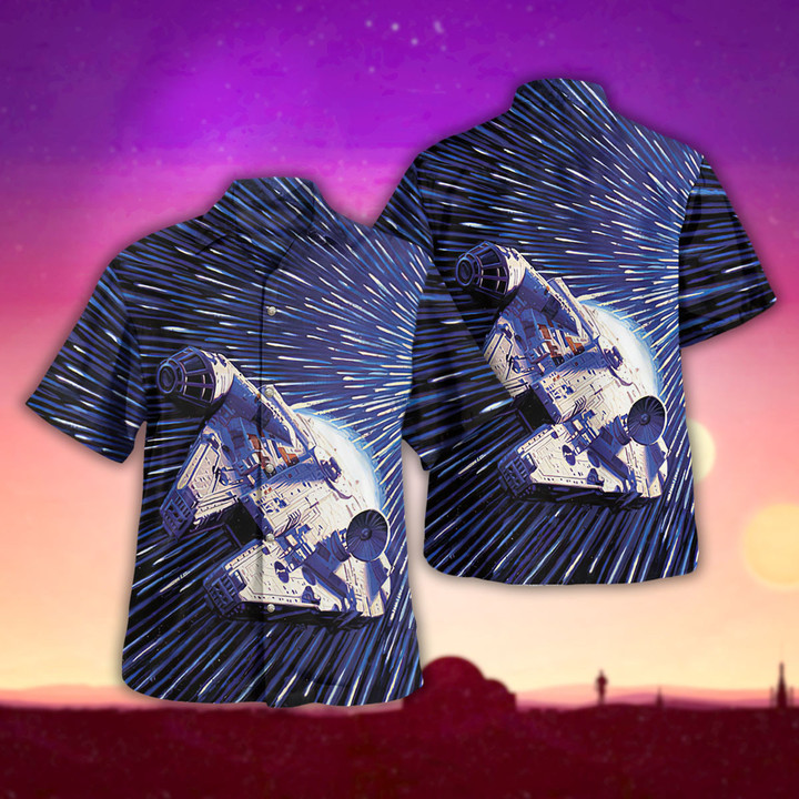 Starship Hawaiian Shirt 060