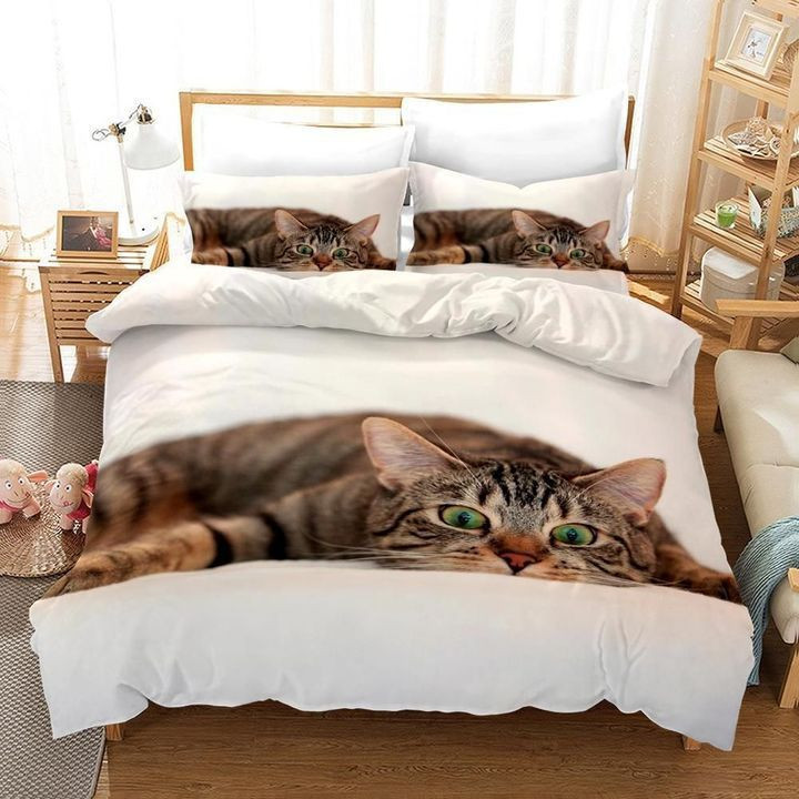 3D Cute Cats Bedding Set