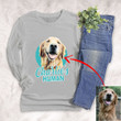 Customized Pet Colourful Painting - Human Marvelous Unisex Long Sleeves For Pet Owners