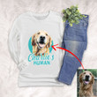Customized Pet Colourful Painting - Human Marvelous Unisex Long Sleeves For Pet Owners