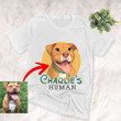 Personalized Dog Cartoon Transferring Women T-shirt Adults for Dog lovers