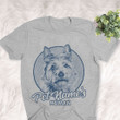 Personalized Australian Terrier Dog Shirts For Human Bella Canvas Unisex T-shirt Athletic Heather