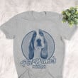 Personalized Basset Hound Dog Shirts For Human Bella Canvas Unisex T-shirt Athletic Heather
