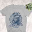 Personalized Shar Pei Dog Shirts For Human Bella Canvas Unisex T-shirt Athletic Heather
